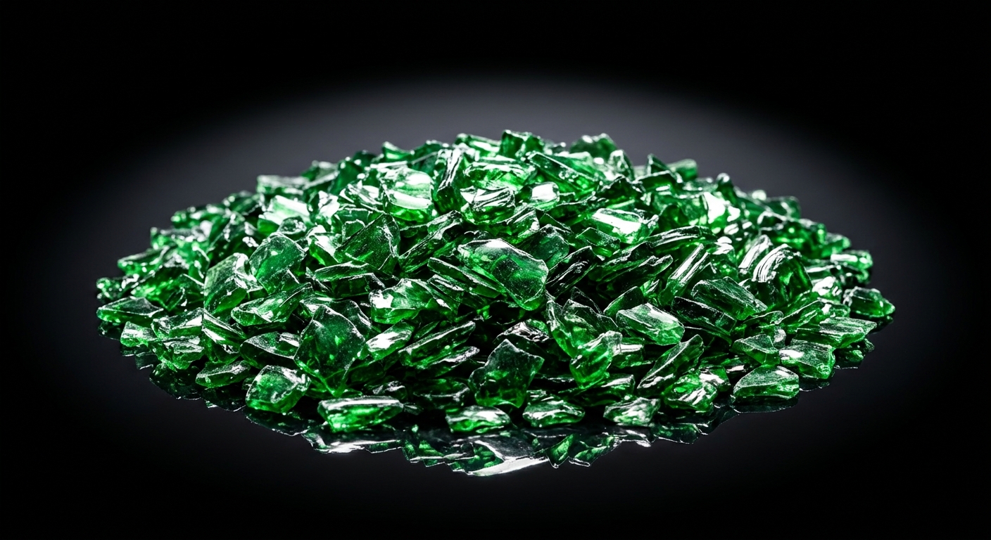 Green PET Flakes